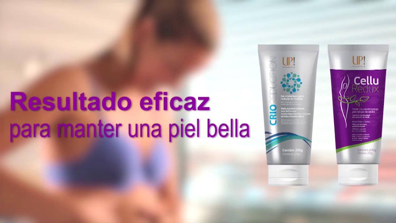 Cremas UP! Crio Reduction  y Cellu Redux: reducción de medidas y anticelulitis - YouTube