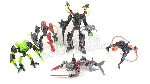 LEGO Hero Factory Breakout wave 1 Villains recap