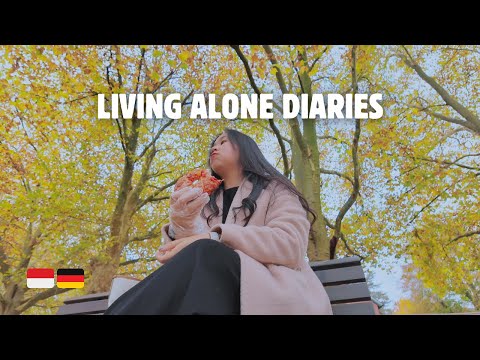 musim gugur di jerman | cara menghadapi stress dan overthinking | daily vlog 🍂✨