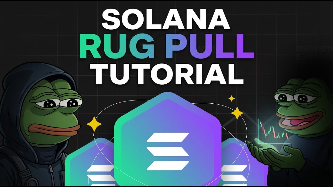 Launching Solana Meme Coins: Rug Pull Market Logic (Solana Live)