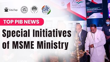 Sambhav and Svavlamban | Daily PIB Current Affairs Analysis | Important MCQs |Revision Notes