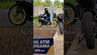Semoga abangnya heepy pake helm barunya😃 #helm #fullface #njs #tokohelm #masrhelm