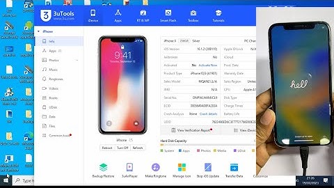 IPHONE X IOS 16.3.1 Bypass UNLOCKTOOL done✅✅| MOUNT FIXED WITH NO SN CHANGE | FULL TUTORIAL IN HINDI