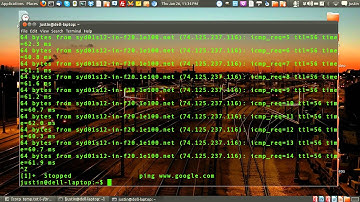 how to check to see if your internet connection is active on linux by doing a ping