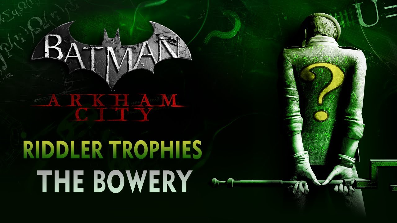 Batman: Arkham Asylum - Riddler Trophy Guide Part One