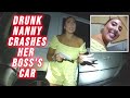 Drunk Nanny Crashes her Boss's Car at Almost DOUBLE the Limit