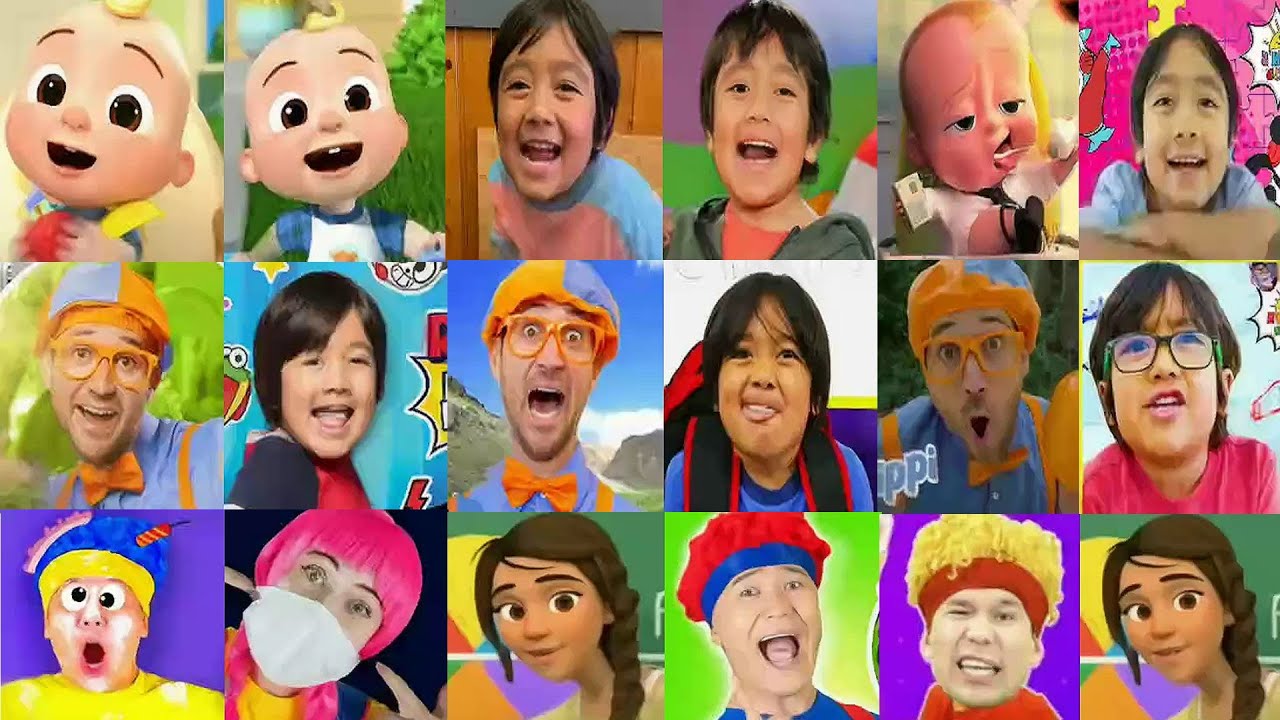 Cocomelon - Ryan’s World - Blippi - D Billions - KulikiTaka ti №108