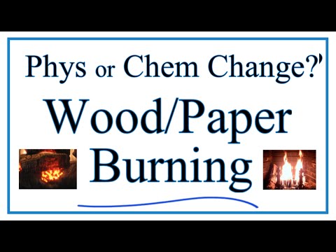 Video: Is het verbranden van aardgas een fysieke of chemische verandering?