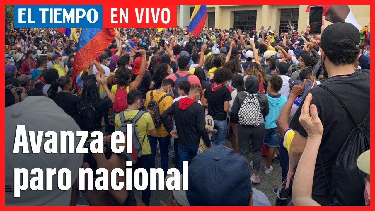 El Tiempo En Vivo Paro Nacional 28 De Mayo Youtube