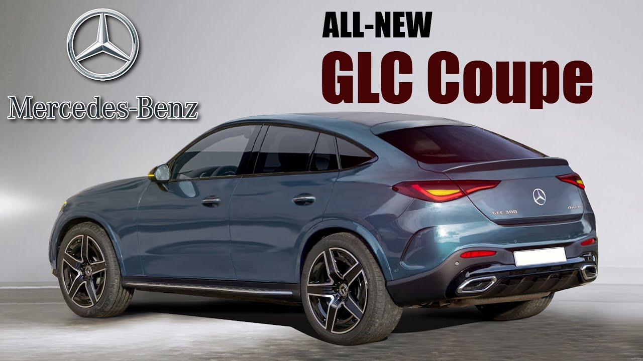 2023 2024 Mercedes GLC Coupe "GLC 300" New Model, first look! 