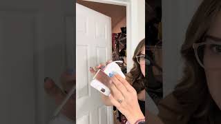 This Hug Lock top-of-door lock installs in seconds and gives me so much peace of mind 🙌