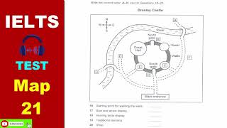 21 Map/Diagram/Plan/Flowchart Labelling Questions with Answer | IELTS 2023 New