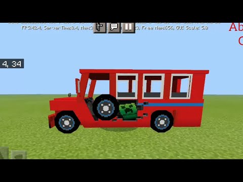 Minecraft araba modu nasıl indirilir telefona 🚝🚗🚚