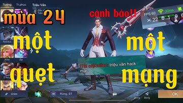 Cách Lên Đồ Triệu Vân + Phù Hiệu, Bảng Ngọc - Triệu Vân Mùa 24