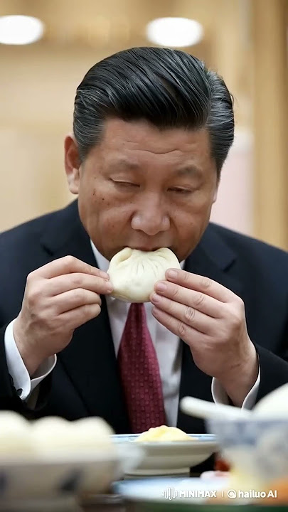 習主席吃包子 (隨時會遭下架)  | President Xi loves bun | 習主席は肉まんが大好き | 시진핑 주석은 빵을 좋아합니다  #ai #funny #memes