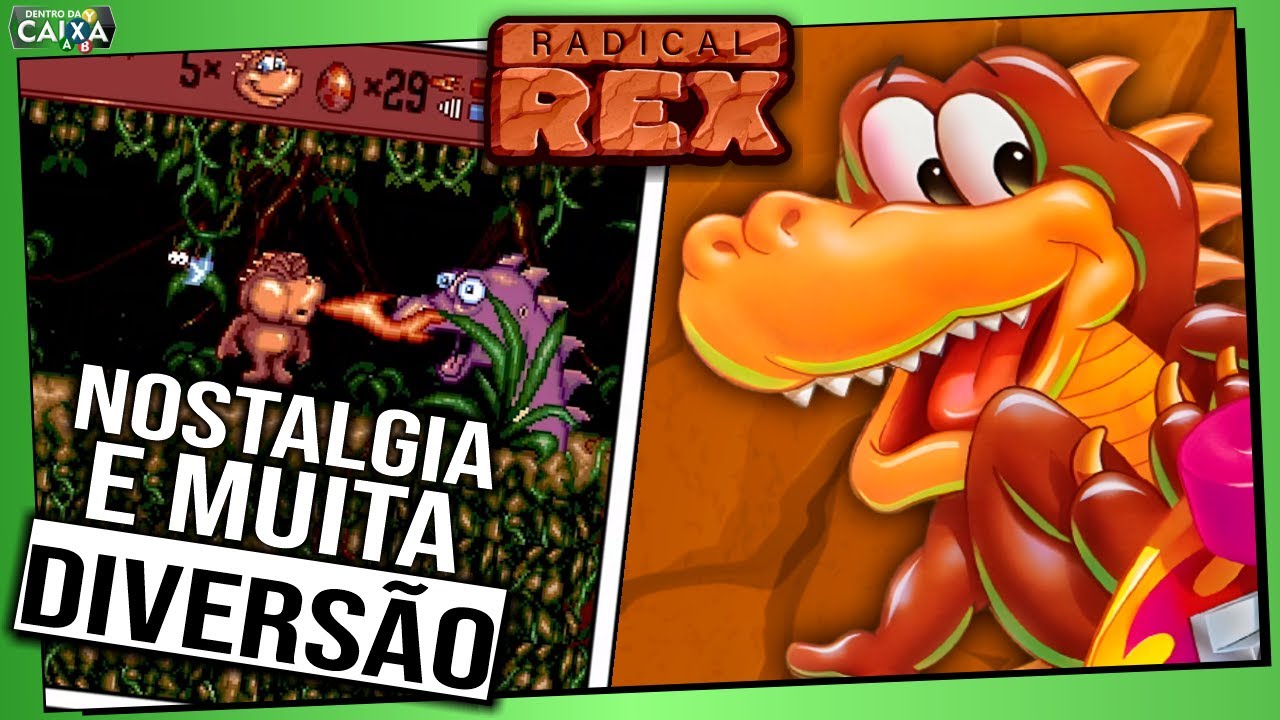 RADICAL REX - Um CLÁSSICO de SUPER NINTENDO no XBOX! GAMEPLAY no XBOX  SERIES X! 