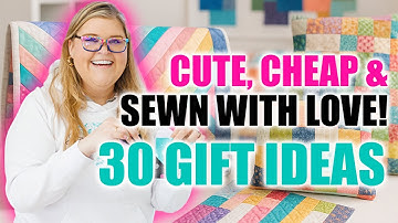 30 Beginner Quilting Projects That Make Perfect Presents!