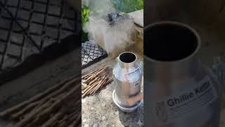 GHILLIE KETTLE FOR BOILING WATER OFF GRID