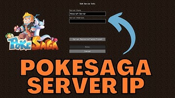 Minecraft PokeSaga Server IP Address