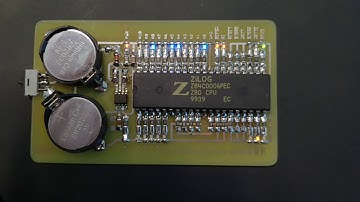 Z80 processor executing dummy instructions