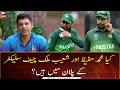 Are Muhammad Hafeez and Shoaib Malik in the chief selector's plan?