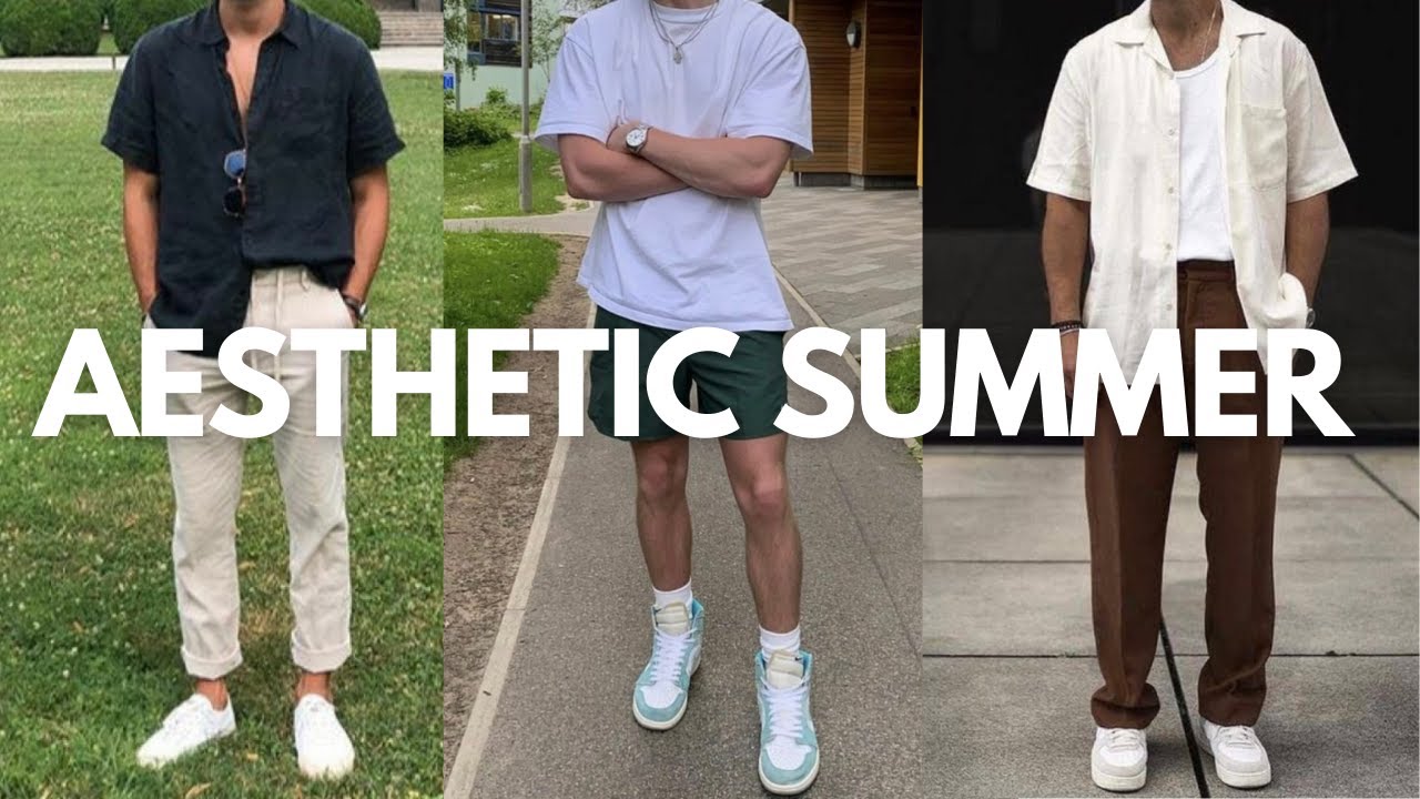 7 Aesthetic Outfit Trends For Men (Summer 2022) - YouTube