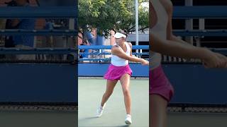 Running Backhand - Nancy Lee Us Open 2025 Junior