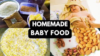 Healthy Baby Food | घरी बनवा तांदूळ व मूगडाळ पासून पौष्टिक भरडी | Homemade Cerelac 6+ month baby