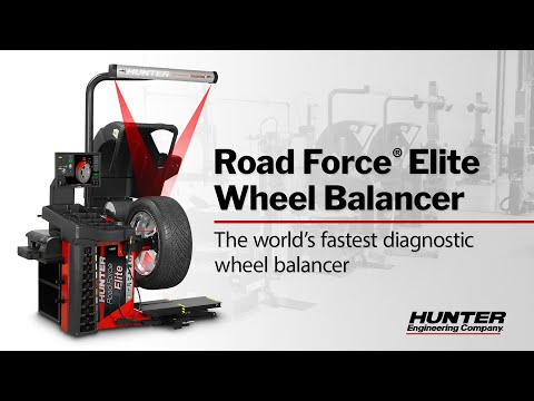 Road Force® Elite Diagnostic Wheel Balancer from Hunter Engineering