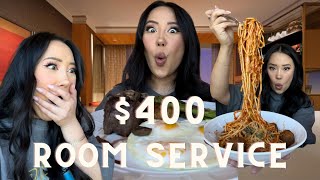 Eating $400 worth of Room Service