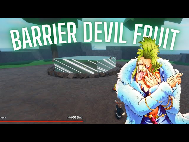 Roblox Grand Piece Online: Bari Bari no mi(Barrier Barrier Devil Fruit)  showcase!!!! 