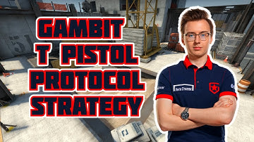 Gambit Vertigo T Pistol 4 A 1 Mid Lurk Strategy (CS:GO Tactic)