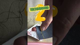 2 Simple Techniques Hand Embroidery With Beads For Beginners #shorts #handembroidery #embroidery