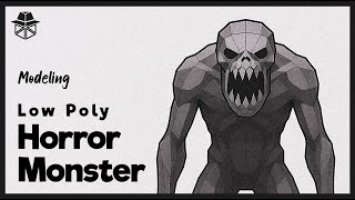 Creating Low Poly Horror Monsters in Blender - Part 2