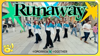 [KPOP IN PUBLIC | ONE TAKE] TOMORROW X TOGETHER (투모로우바이투게더) - 'RUNAWAY' | Dance cover by SAYJJANG!