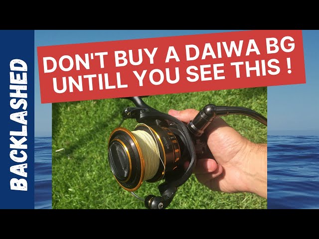 daiwa bg reel size comparison MQ Spinning Reels 2016 Daiwa BG