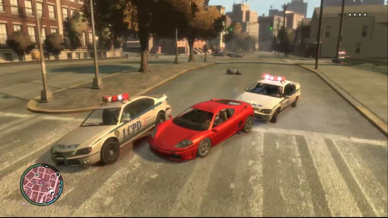 Epic Police Clash with Niko Bellic | GTA IV Action Chaos