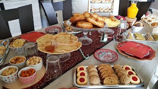 Buffet de l'eid -el-fitr 2020 ?? اجواء مغربية للعيد الفطر في الغربة