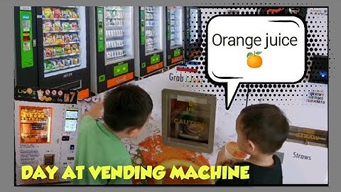 Day at vending machine自动贩卖机
