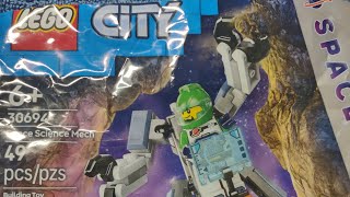 Lego set review 30694 Space Science Mech . Polybag