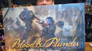 Blood and Plunder Black Beard vs Maynard 2player starter set unboxing Firelock Games. thefrenchspy81