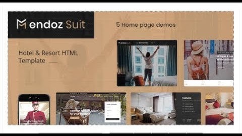 Mendoz Suit - Hotel & Resort HTML Template | Themeforest Templates