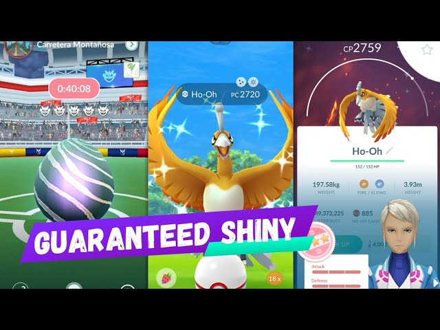 How To Get Guaranteed Shiny Ho Oh in Pokemon Go