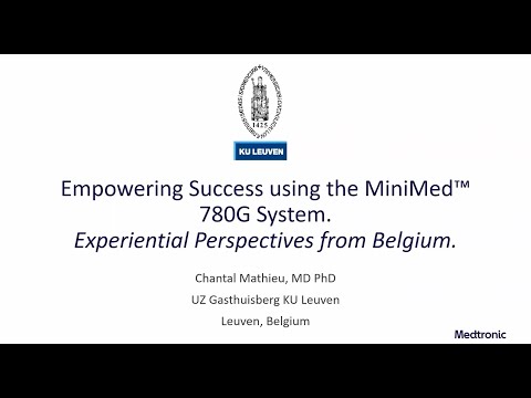 Empowering success & outcomes with the MiniMed™780G system.  Experiential perspectives from Belgium