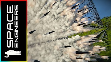 Firing 1000 Homing Missiles for Science in Space Engineers