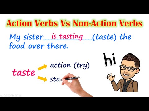 Video: Hvordan bruke ikke-handlingsverb?