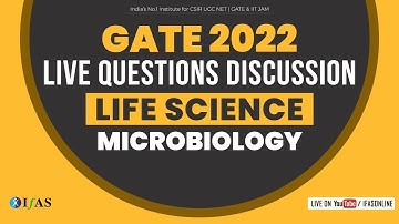 GATE XL 2022 | MICROBIOLOGY PAPER DISCUSSION | L3 | IFAS