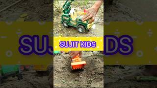 RC Big Offroad Cars Rescue Mini Offroad Cars on Broken Bridge Track  – Chatpat toy tv