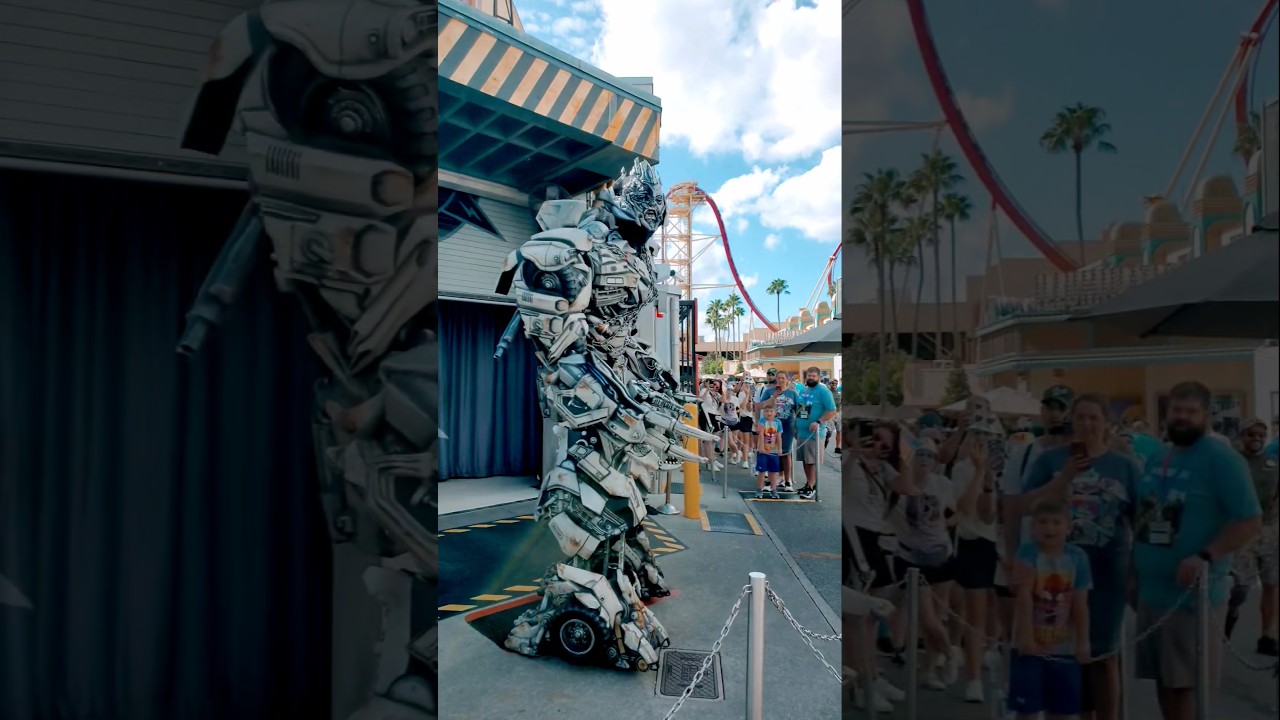 THIS Is Why Megatron’s Entrance Shocks Universal Guests! 