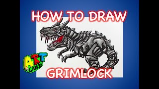 How to Draw GRIMLOCK